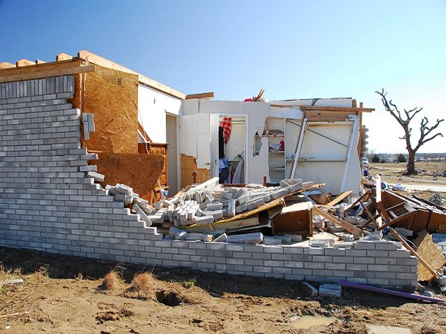 Lone Grove, OK Tornado Damage Photo