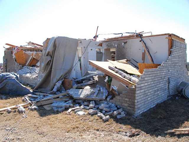 Lone Grove, OK Tornado Damage Photo