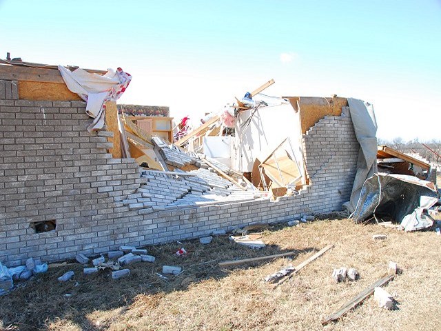 Lone Grove, OK Tornado Damage Photo