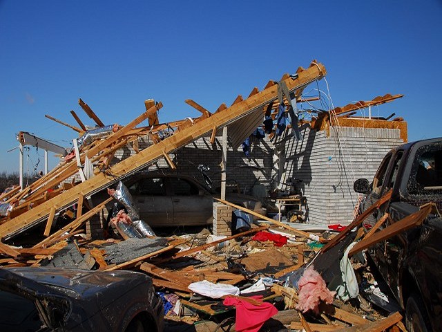 Lone Grove, OK Tornado Damage Photo