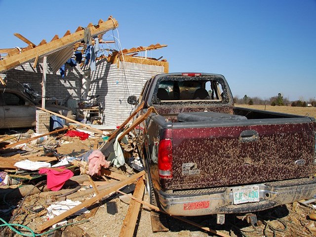 Lone Grove, OK Tornado Damage Photo