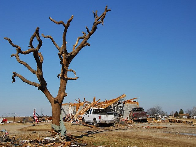 Lone Grove, OK Tornado Damage Photo