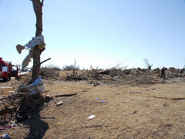 Lone Grove, OK Tornado Damage Photo