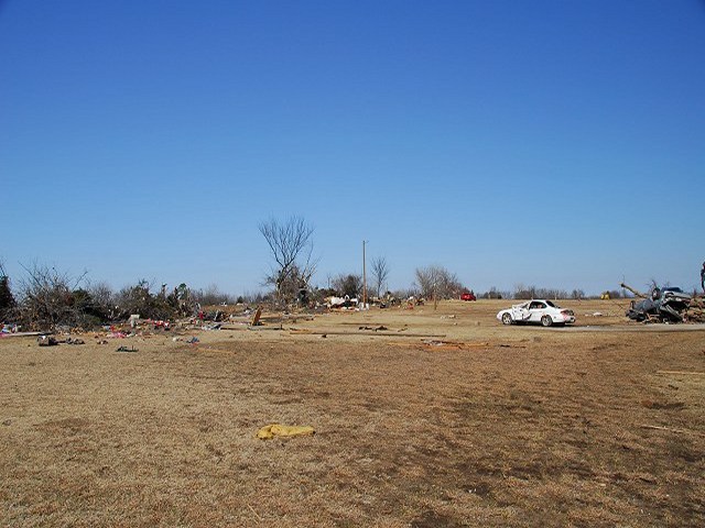 Lone Grove, OK Tornado Damage Photo