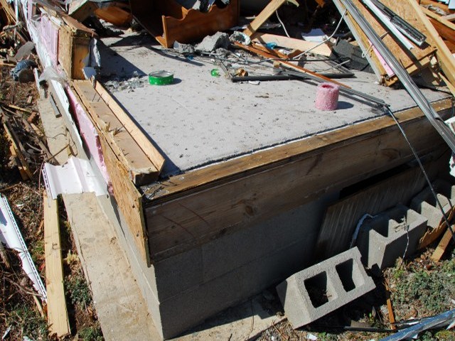 Lone Grove, OK Tornado Damage Photo