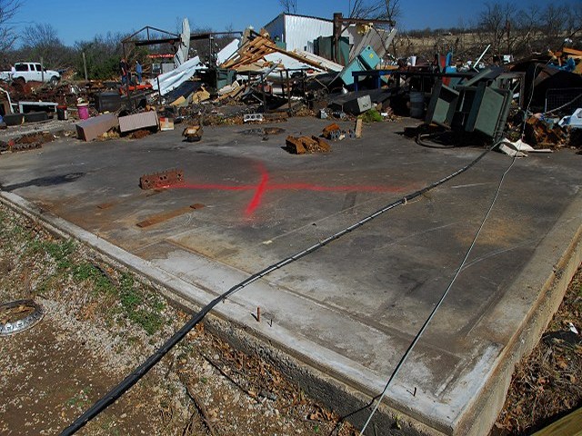 Lone Grove, OK Tornado Damage Photo