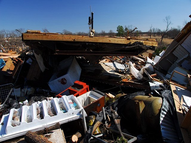 Lone Grove, OK Tornado Damage Photo