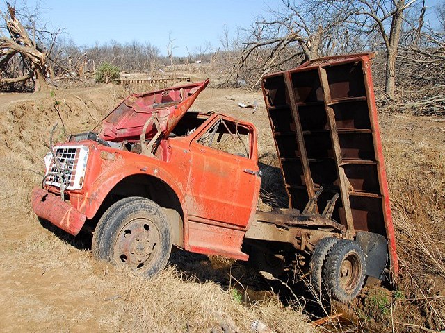 Lone Grove, OK Tornado Damage Photo