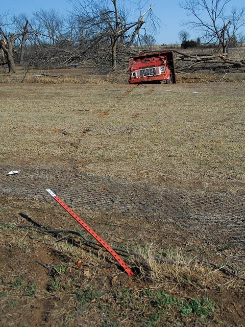 Lone Grove, OK Tornado Damage Photo