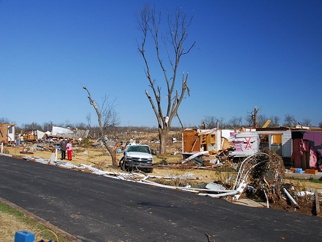 Lone Grove, OK Tornado Damage Photo