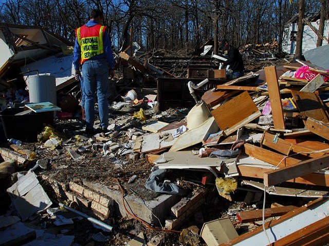 Lone Grove, OK Tornado Damage Photo