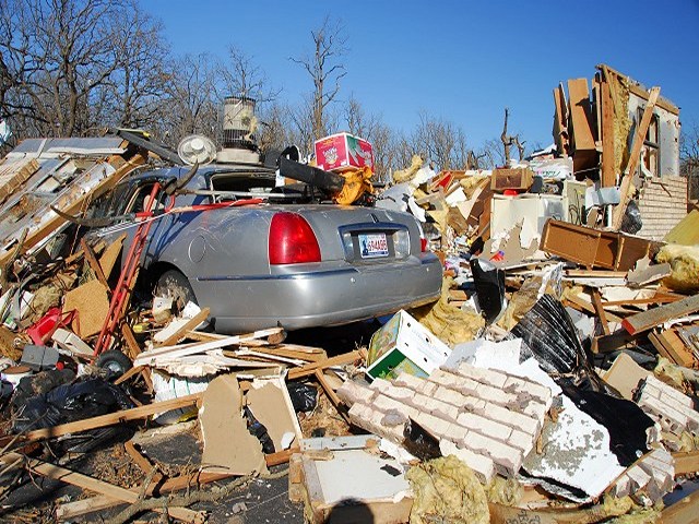 Lone Grove, OK Tornado Damage Photo