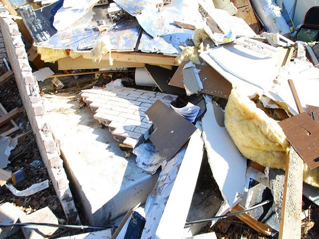 Lone Grove, OK Tornado Damage Photo