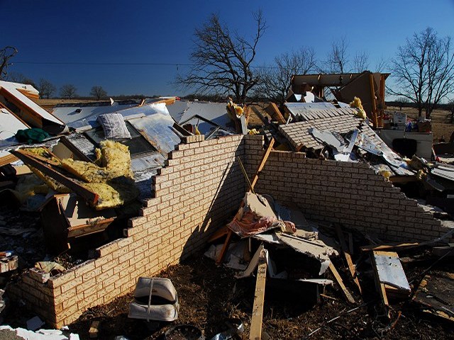 Lone Grove, OK Tornado Damage Photo