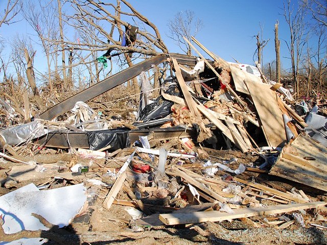 Lone Grove, OK Tornado Damage Photo