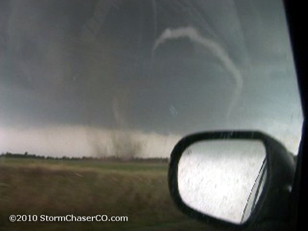 Tornado southwest of Wakita, OK on May 10, 2010