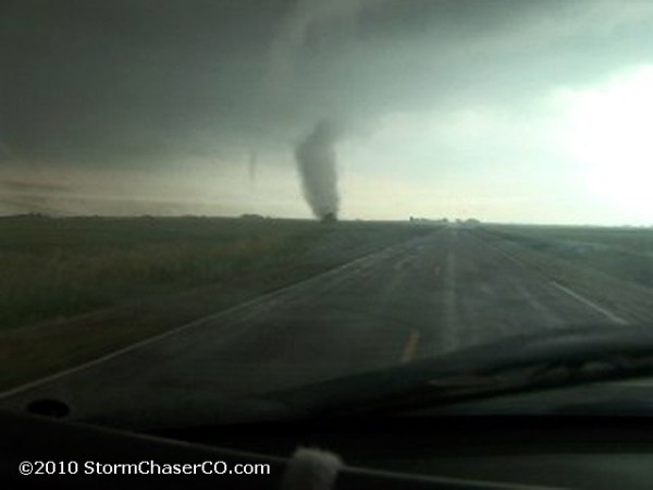 Tornado southwest of Wakita, OK on May 10, 2010