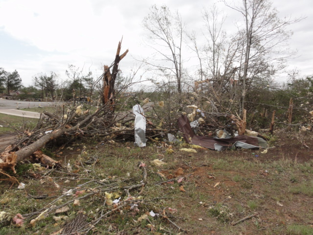 April 14, 2011 Tornado Damage Photo