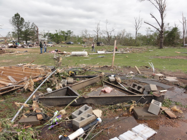 April 14, 2011 Tornado Damage Photo