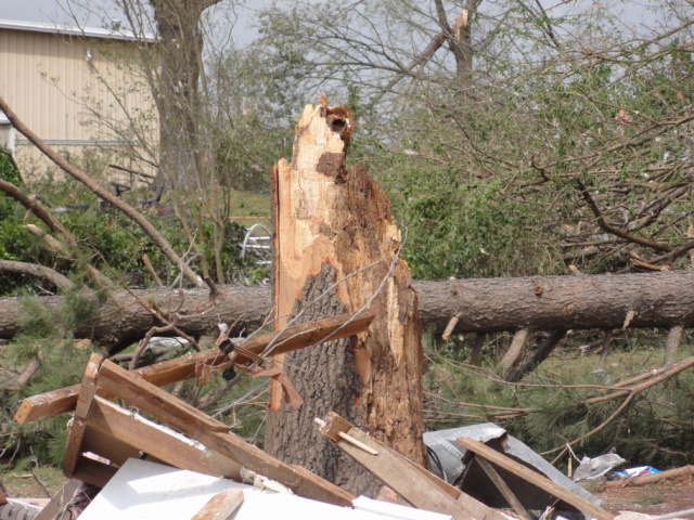 April 14, 2011 Tornado Damage Photo