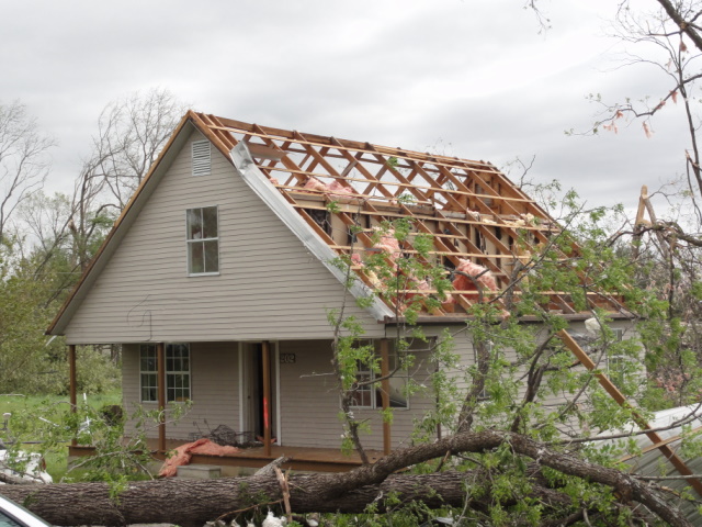 April 14, 2011 Tornado Damage Photo