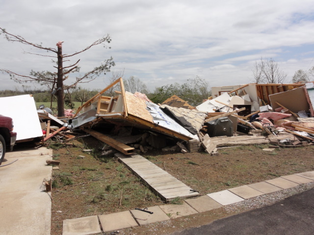 April 14, 2011 Tornado Damage Photo