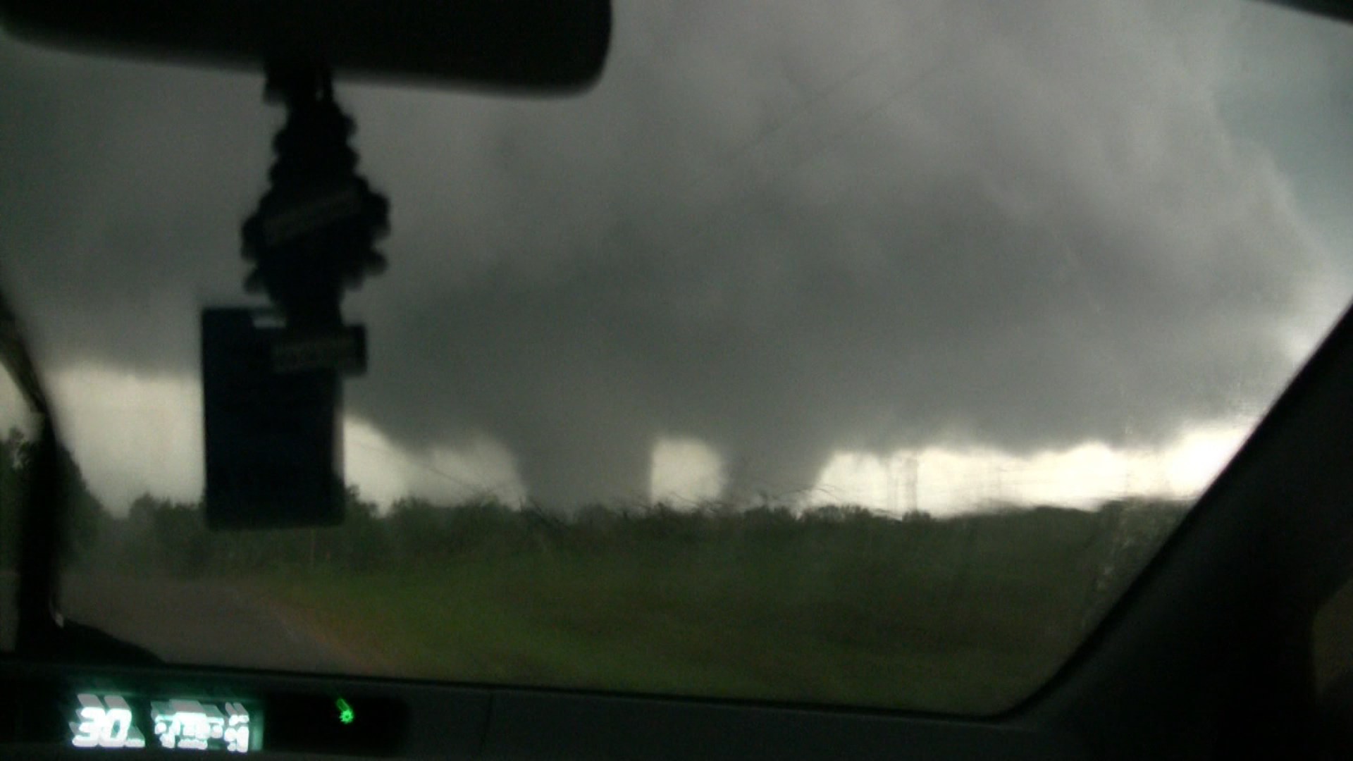 Tornado Near Tushka, OK