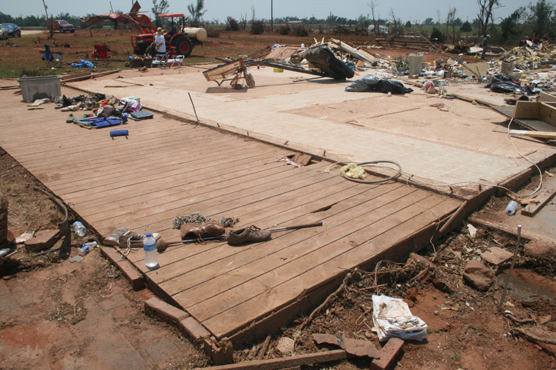 Tornado D1 Damage Photo