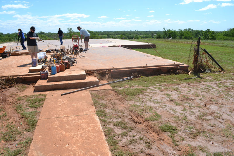 Tornado D1 Damage Photo