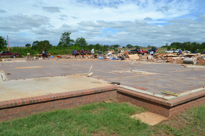 Tornado D1 Damage Photo