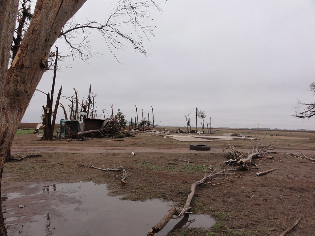 November 7, 2011 tornado damage photo