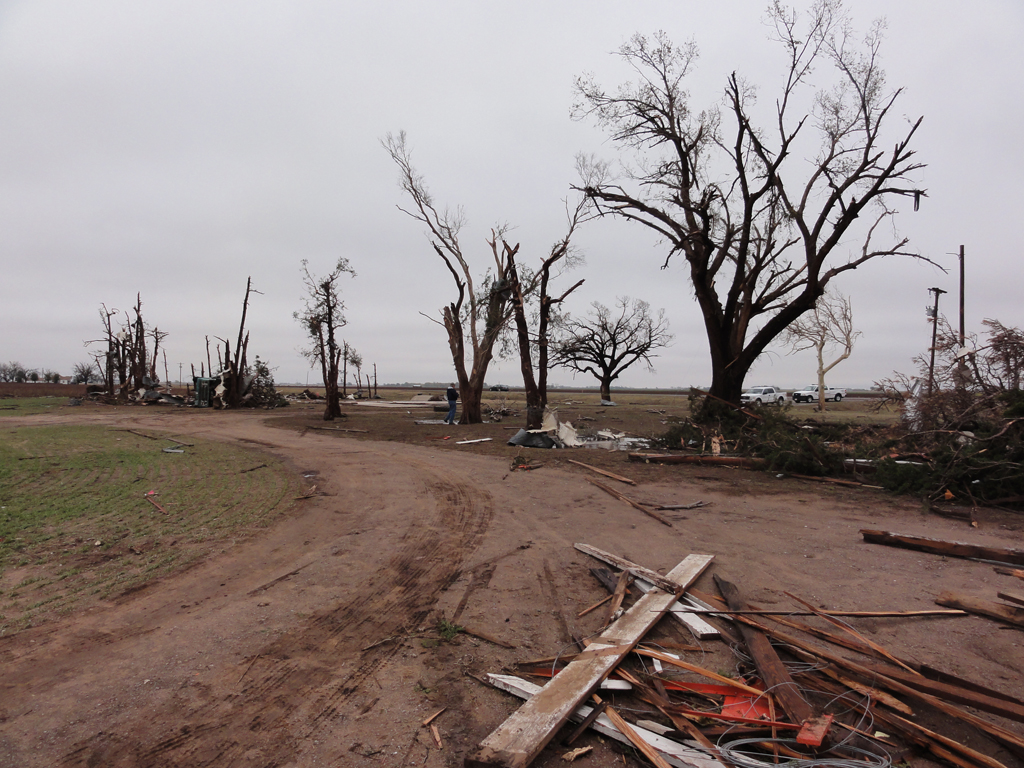 November 7, 2011 tornado damage photo