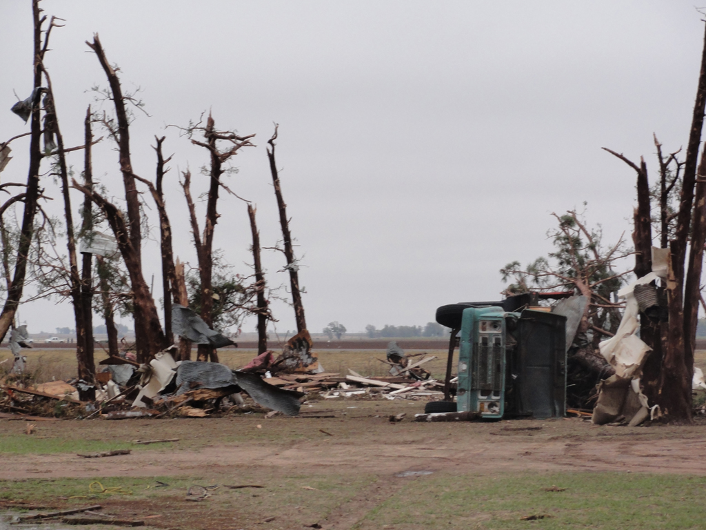 November 7, 2011 tornado damage photo