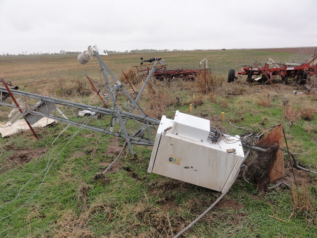 November 7, 2011 tornado damage photo