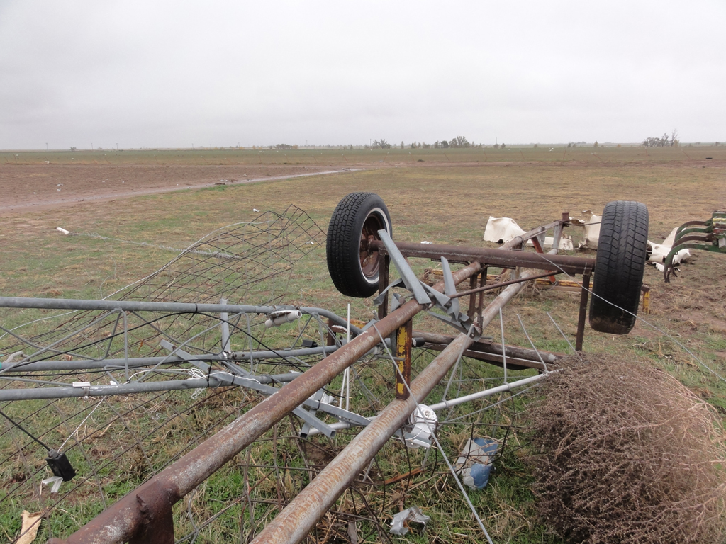 November 7, 2011 tornado damage photo