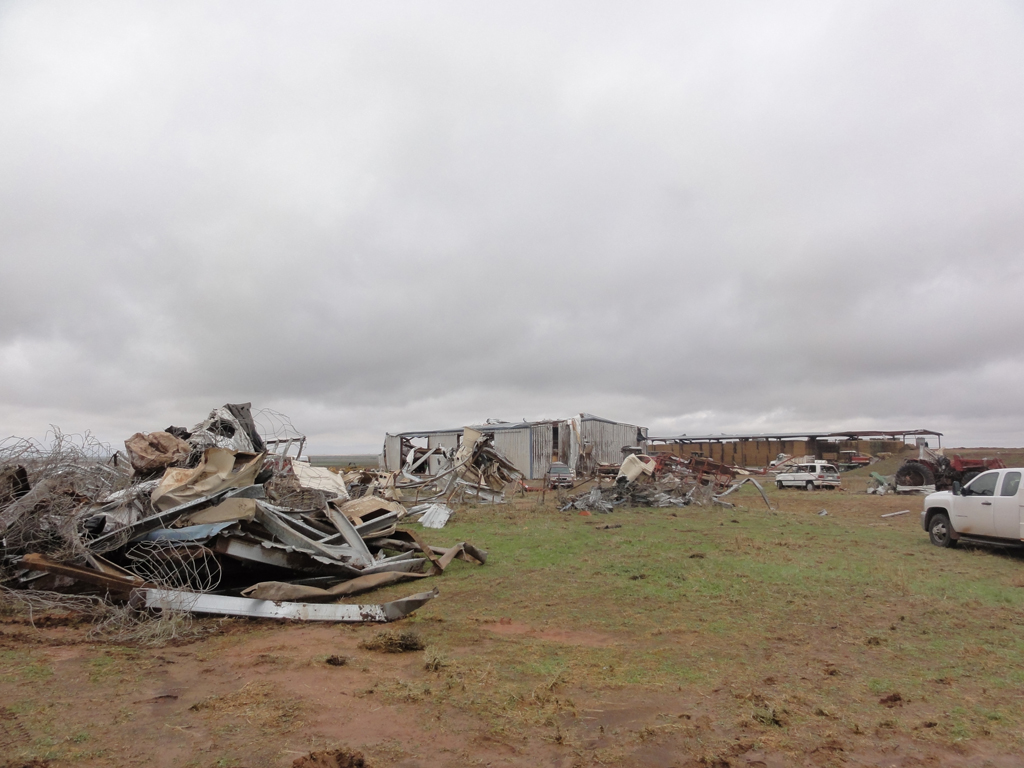 November 7, 2011 tornado damage photo