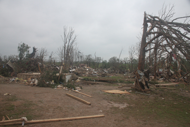 May 19, 2013 Lake Thunderbird-Shawnee, OK Tornado Damage Photo