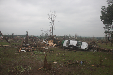 May 19, 2013 Lake Thunderbird-Shawnee, OK Tornado Damage Photo