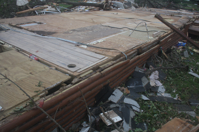 May 19, 2013 Lake Thunderbird-Shawnee, OK Tornado Damage Photo