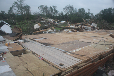 May 19, 2013 Lake Thunderbird-Shawnee, OK Tornado Damage Photo