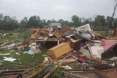 May 19, 2013 Lake Thunderbird-Shawnee, OK Tornado Damage Photo