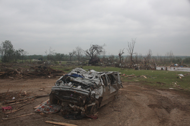 May 19, 2013 Lake Thunderbird-Shawnee, OK Tornado Damage Photo