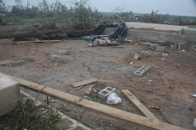 May 19, 2013 Lake Thunderbird-Shawnee, OK Tornado Damage Photo