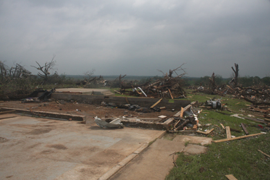 May 19, 2013 Lake Thunderbird-Shawnee, OK Tornado Damage Photo