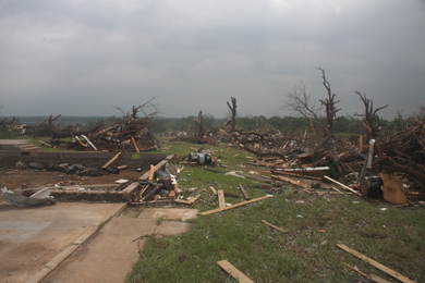 May 19, 2013 Lake Thunderbird-Shawnee, OK Tornado Damage Photo