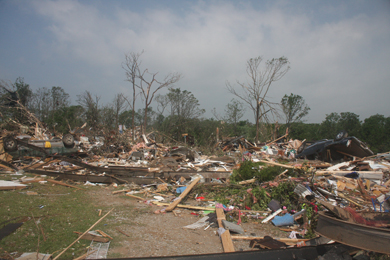 May 19, 2013 Lake Thunderbird-Shawnee, OK Tornado Damage Photo