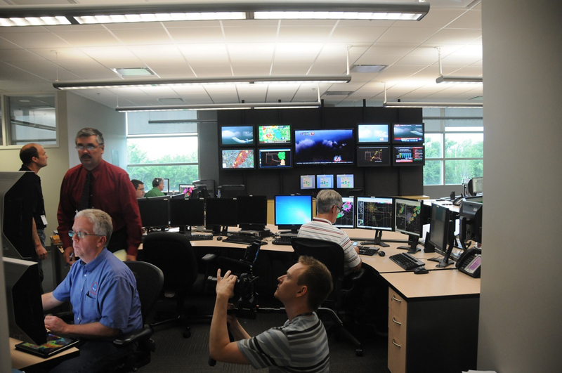 May 20, 2013 NWS Norman Office Operations Photo