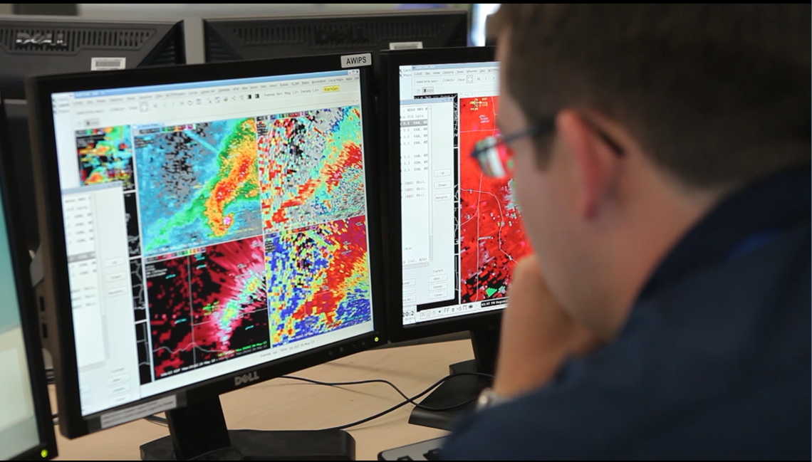 May 20, 2013 NWS Norman Office Operations Photo