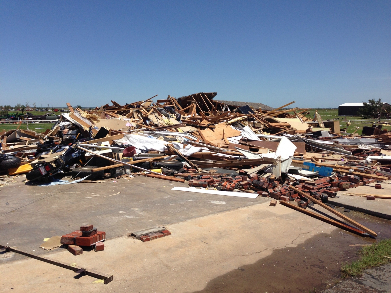 May 31, 2013 El Reno, OK Tornado Damage Photo