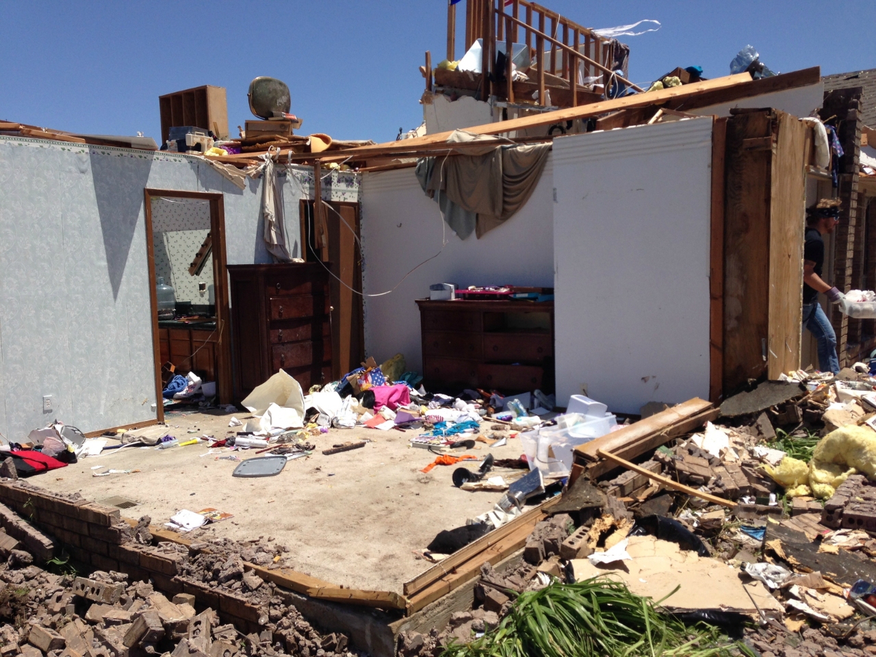 May 31, 2013 El Reno, OK Tornado Damage Photo